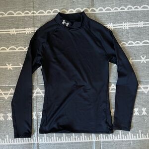 Youth Under Armour Midnight Black Performance Shirt